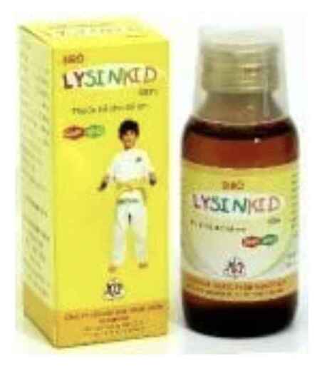 Siro Lysinkid Mekophar (C/100ml)