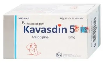 Thuốc Kavasdin 5 Khánh Hòa hỗ trợ điều trị tăng huyết áp