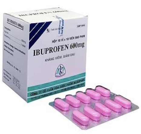 Ibuprofen 600mg Mekophar (H/100v)
