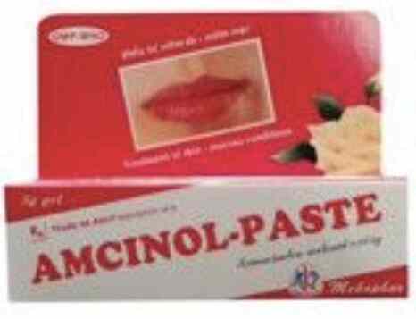 Gel Trị Viêm Miệng Amcinol-Paste Triamcinolon 0.005g Mekophar (T/5g)