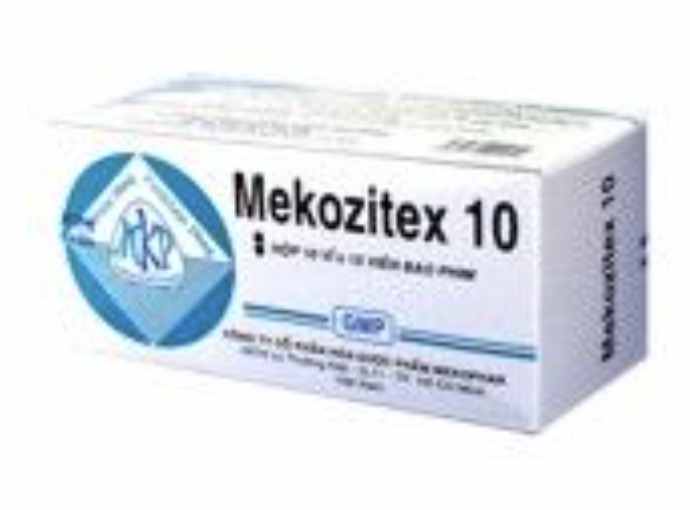 Mekozitex 10mg Mekophar (H/150v)