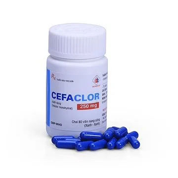 Cefaclor 250mg Domesco (Chai/80v)