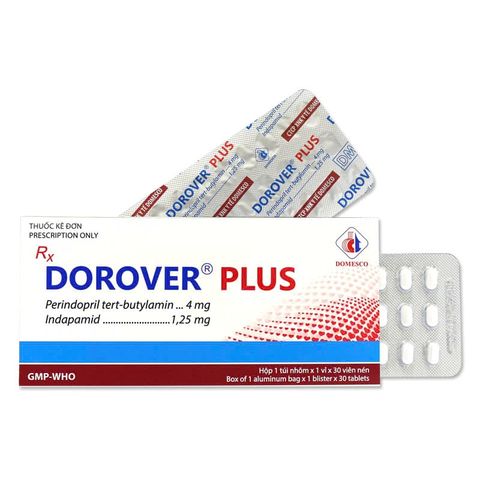 Dorover plus 4mg/1.25mg domesco (hộp/30v)