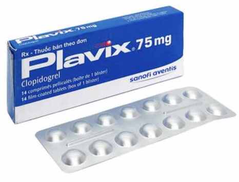 Plavix 75mg Tablet Sanofi (H/14v)