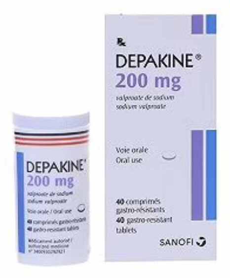 Depakine 200mg Sanofi (C/40v)