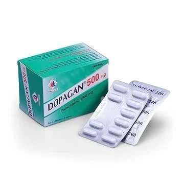 Dopagan Paracetamol 500mg Domesco (Hộp/100v)