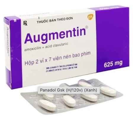 Augmentin 625mg Gsk (H/14v)