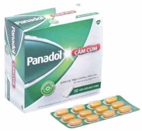 Panadol Cảm Cúm Cold + Flu - Gsk (H/180v)