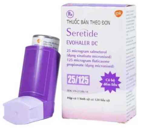 Seretide Evohaler 25/125 Gsk (C/120liều)