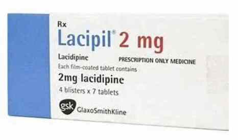 Lacipil lacidipine 2mg gsk (h/28v)