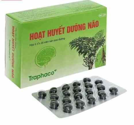 Hoạt Huyết Dưỡng Não Bao Đường Traphaco (H/100v)