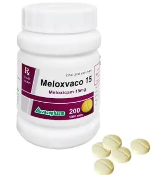 Thuốc kháng viêm Meloxvaco 15mg Vacopharm 200 viên