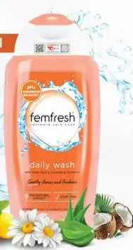 Dung dịch vệ sinh phụ nữ cao cấp hằng ngày Femfresh Daily Intimate Wash 250ml
