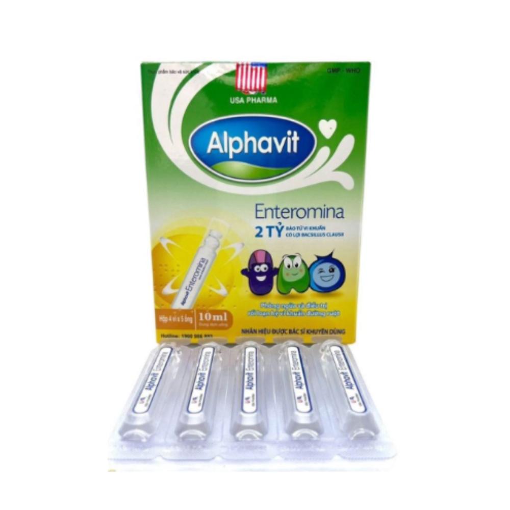 ALPHAVIT ENTEROMINA (5 ống/vỉ x 4 vỉ/hộp) - 01