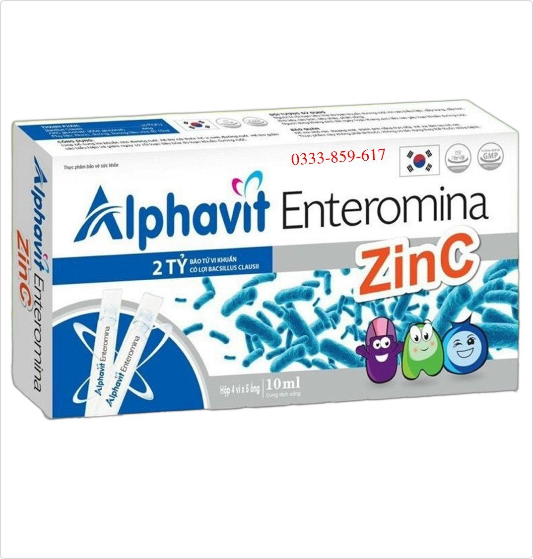 ALPHAVIT ENTEROMINA (5 ống/vỉ x 4 vỉ/hộp) - 02