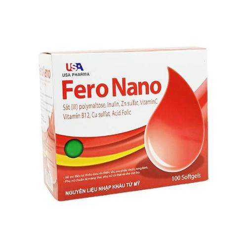FERO NANO (10 viên/vỉ x 10 vỉ/hộp)