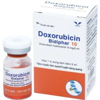 Thuốc Doxorubicin bidiphar 10mg điều trị ung thư
