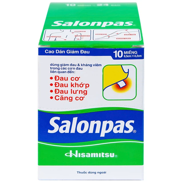Salonpas dán hisamitsu (h/24g/10m) 