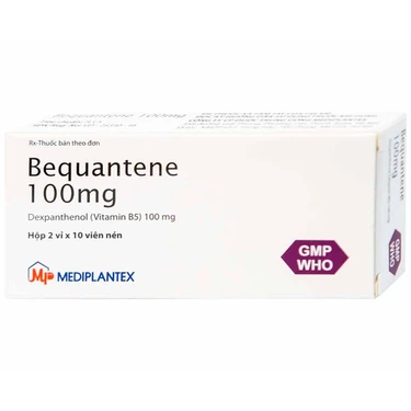 Thuốc Bequantene 100mg Mediplantex điều trị chứng rụng tóc lan tỏa (Lốc 10 hộp)