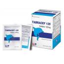 Tabracef 125 để điều trị các trường hợp nhiễm khuẩn gây ra bởi các chủng vi khuẩn nhạy cảm với thuốc