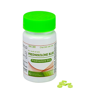 Prednisolone Blue Khapharco (500 viên) - Thuốc chống viêm hiệu quả
