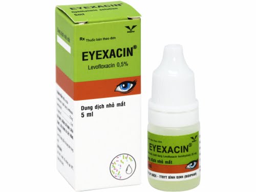 Thuốc Eyexacin – Điều trị bội nhiễm ở mắt hiệu quả nhất (Lốc 10 lọ x 5ml)