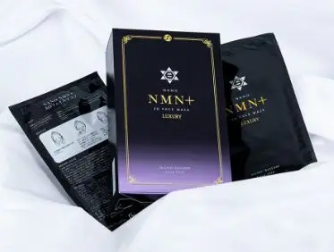 Mặt Nạ Nano NMN 3D Face Mask Luxury 8 miếng