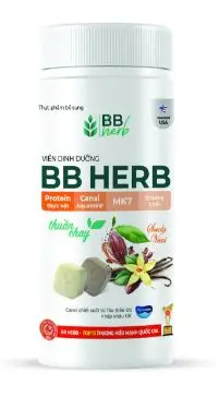 Viên sữa ăn liền BB HERB vị Socola - Vani