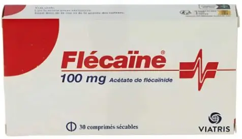 Thuốc Flecaine 100mg Viatris điều trị rối loạn nhịp tim và suy giảm lực co cơ tim