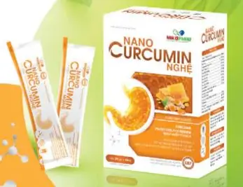 Dung dịch Nano Curcumin Nghệ (Mikophar) hộp 20 gói x 10ml