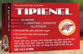TPBVSK Tipienel Hỗ Trợ Tăng Cường Chức Năng Gan