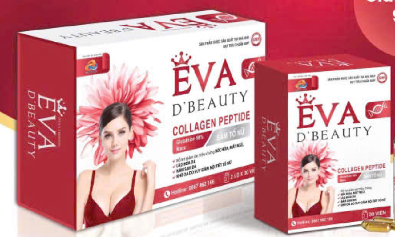 EVA D'BEAUTY COLLAGEN PEPTIDE SÂM TỐ NỮ