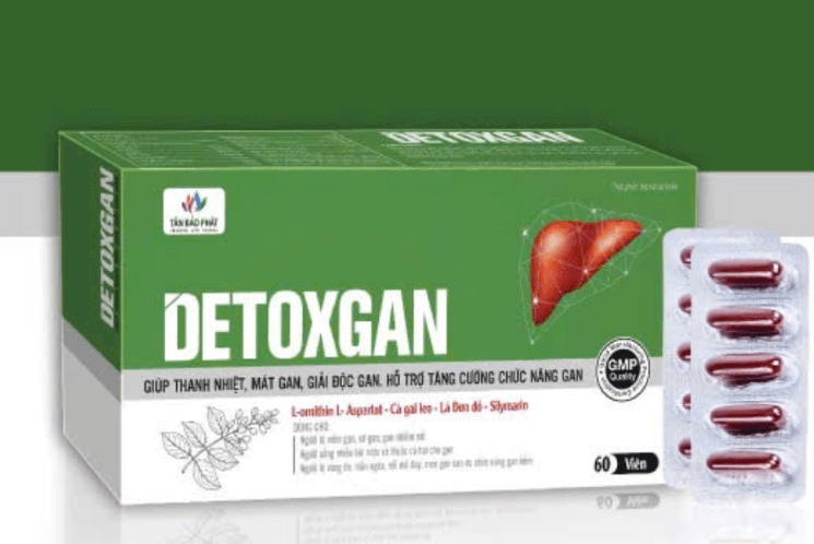 DETOXGAN GIÚP THANH NHIỆT, MÁT GAN, GIẢI ĐỘC GAN,HỖ TRỢ TĂNG CƯỜNG CHỨC NĂNG GAN