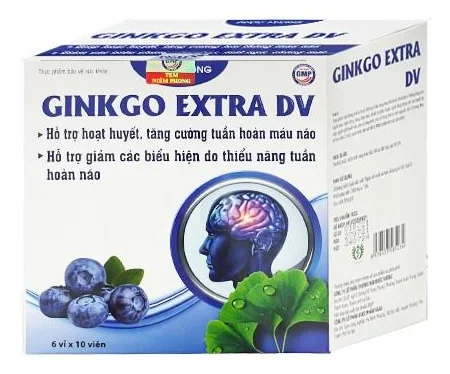 Thuốc Ginkgo Extra 200mg hỗ trợ hoạt huyết, tăng cường tuần hoàn máu não