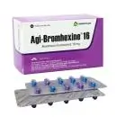 Thuốc Agi-bromhexine 16 -Điều trị bệnh đường hô hấp hiệu quả