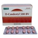D-Condestyl 500 BV (10 vỉ x 12 viên) Hỗ trợ giảm đau nhức xương khớp