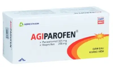 Agiparofen (325/200mg) Agiparofen (325/200mg)  Thuốc Agiparofen (325/200mg) - Giảm đau, kháng viêm