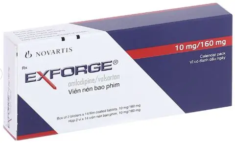 Thuốc Exforge 10mg/160mg để ổn định huyết áp cho bệnh nhân