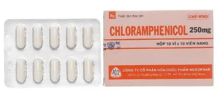 Thuốc Chloramphenicol 250mg Armephaco điều trị những nhiễm khuẩn nặng do vi khuẩn nhạy cảm (10 vỉ x 10 viên)