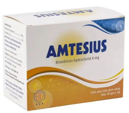 Thuốc Amtesius điều trị nhiễm khuẩn đường hô hấp