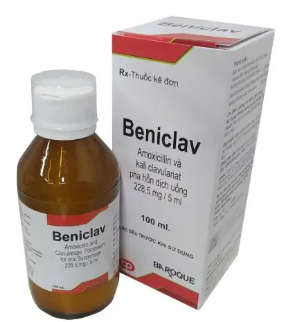 Thuốc Beniclav điều trị nhiễm khuẩn ngắn hạn