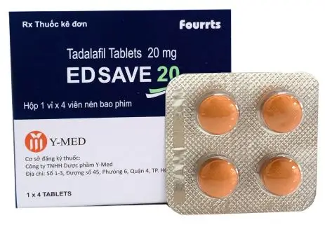 Thuốc Edsave 20 điều trị rối loạn cương dương