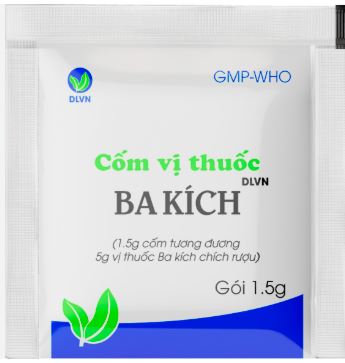CỐM VỊ THUỐC BA KÍCH - DLVN