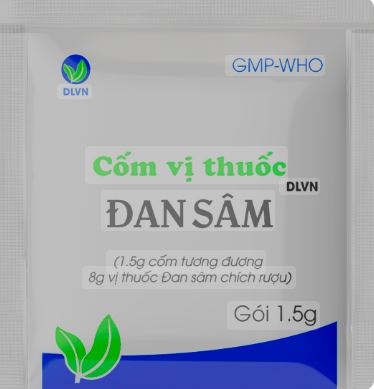 CỐM VỊ THUỐC ĐAN SÂM - DLVN