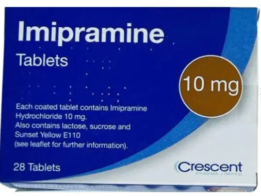 Thuốc Imipramine Tablets 10mg Crescent điều trị rối loạn trầm cảm