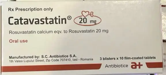 Thuốc Catavastatin điều trị rối loạn lipid máu hỗn hợp, tăng cholesterol máu