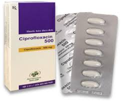 Ciprofloxacin 500 điều trị nhiễm khuẩn (Hộp 2 vỉ x 7 viên)