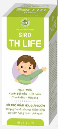 SIRO TH LIFE hỗ trợ giảm ho giảm đờm