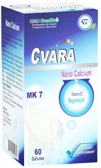 Viên uống CVARA Nano Calcium bổ sung canxi cho xương chắc khỏe