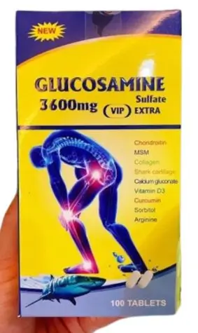 Glucosamin 3600mg giúp điều xương khớp